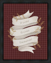 O Come Emmanuel Red Gallery Wrap