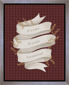 O Come Emmanuel Red Gallery Wrap