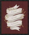 O Come Emmanuel Red Gallery Wrap