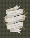 O Come Emmanuel Green Gallery Wrap
