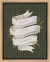 O Come Emmanuel Green Gallery Wrap