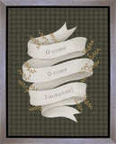 O Come Emmanuel Green Gallery Wrap