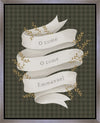 O Come Emmanuel Green Gallery Wrap