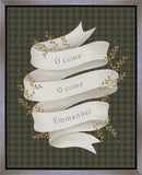 O Come Emmanuel Green Gallery Wrap