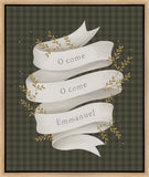 O Come Emmanuel Green Gallery Wrap