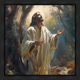 Jesus Prays in the Garden of Gethsemane Gallery Wrap
