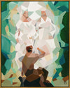 Two Personages Large Wall Art Gallery Wrap