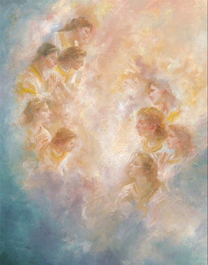 The Heavens Are Open Gallery Wrap