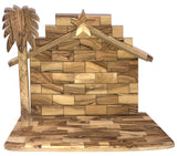 Olive Wood Creche