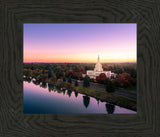 Idaho Falls - Snake River Reflection Aerial