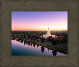 Idaho Falls - Snake River Reflection Aerial