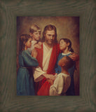 Christ And Children From Around The World