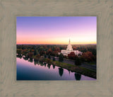 Idaho Falls - Snake River Reflection Aerial