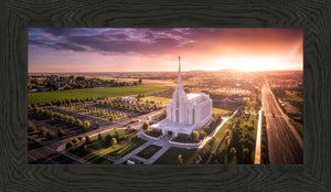 Rexburg Evening from on High