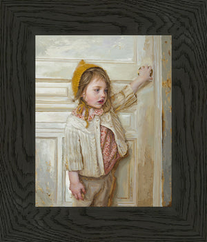 Girl in a White Doorway