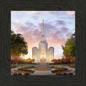 Brigham City Temple Autumn Panorama