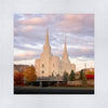 Brigham City Temple Seasons Change