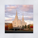 Brigham City Temple Seasons Change