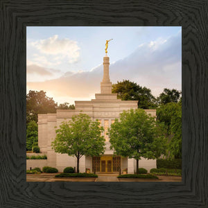 Winter Quarters Temple Rainy Evening