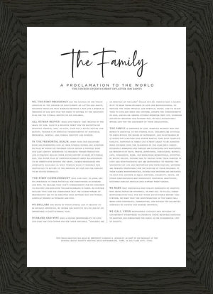 The Proclamation To The Family