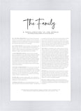 The Proclamation To The Family