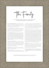 The Proclamation To The Family