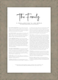 The Proclamation To The Family