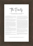 The Proclamation To The Family