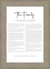 The Proclamation To The Family