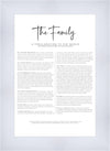 The Proclamation To The Family