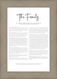 The Proclamation To The Family