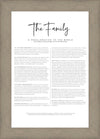 The Proclamation To The Family