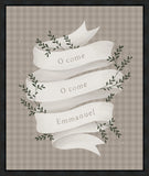 O Come Emmanuel Tan Gallery Wrap