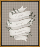 O Come Emmanuel Tan Gallery Wrap