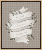 O Come Emmanuel Tan Gallery Wrap