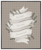 O Come Emmanuel Tan Gallery Wrap