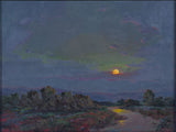 Moonlight Over Snake River Original Artwork
