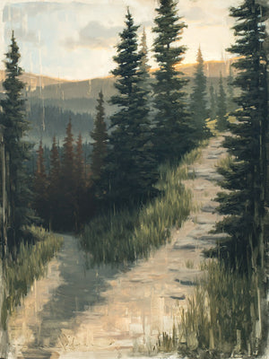 The Road Less Traveled Gallery Wrap