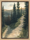 The Road Less Traveled Gallery Wrap