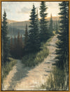 The Road Less Traveled Large Wall Art Gallery Wrap