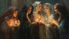 The Five Wise Virgins Gallery Wrap