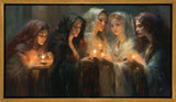 The Five Wise Virgins Gallery Wrap