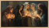 The Five Wise Virgins Gallery Wrap