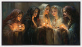 The Five Wise Virgins Gallery Wrap