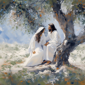 Abide With Me Large Wall Art Gallery Wrap