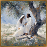 Abide With Me Large Wall Art Gallery Wrap