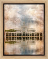 Millennial Reflection Bountiful Utah Temple Gallery Wrap