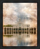 Millennial Reflection Bountiful Utah Temple Gallery Wrap