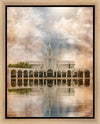 Millennial Reflection Bountiful Utah Temple Gallery Wrap