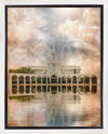 Millennial Reflection Bountiful Utah Temple Gallery Wrap